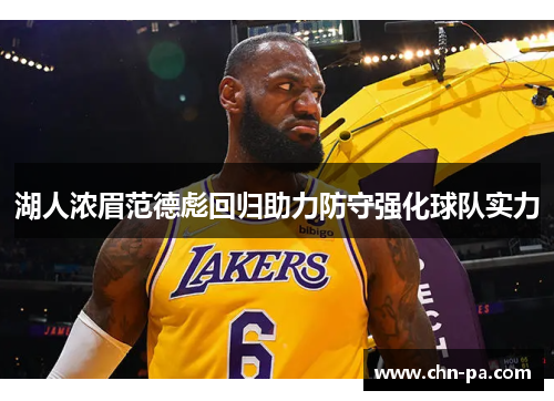 湖人浓眉范德彪回归助力防守强化球队实力
