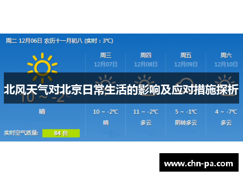 北风天气对北京日常生活的影响及应对措施探析