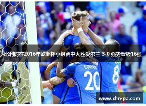 比利时在2016年欧洲杯小组赛中大胜爱尔兰 3-0 强势晋级16强